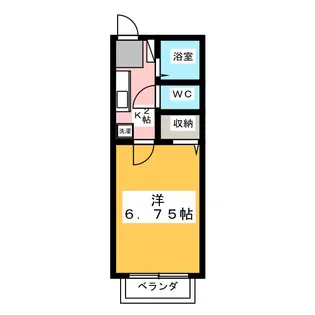 メゾン宮根台【1階】の間取り