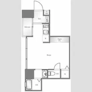 日本橋センチュリープラザ【3階】の間取り