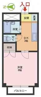 ネオ・エスポアール【2階】の間取り