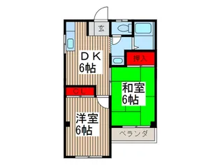 ドルチェ南【3階】の間取り