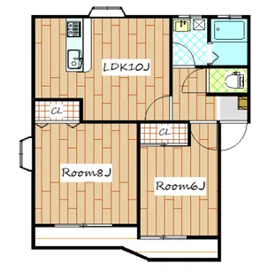 スペーシャス西久保【1階】の間取り