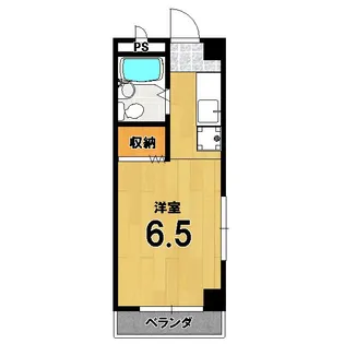 ラ・ヴィール【4階】の間取り