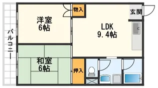 光庸ハウス【3階】の間取り