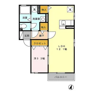 リヴェール【2階】の間取り