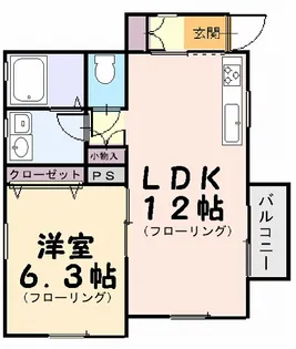 IS逗子【1階】の間取り