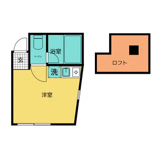 ユナイト武蔵新城アンドレアの杜【2階】の間取り