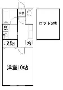 陣場ヒルズ【2階】の間取り