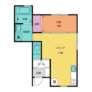 キミコート本郷【1階】の間取り