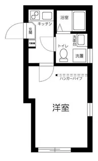 Contrail六町【2階】の間取り