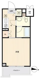 ルーブル笹塚弐番館【3階】の間取り
