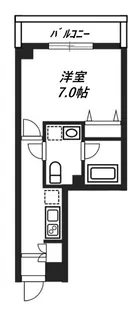 リヴシティ八王子【4階】の間取り