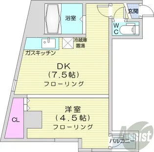 Maison Kamuy Kitamaruyama【4階】の間取り