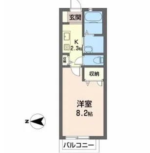エムズコート【2階】の間取り