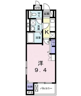 Bonds Ship【3階】の間取り