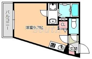 ALEGRIA天王寺東【3階】の間取り