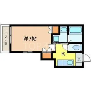 クレインみどり台【2階】の間取り