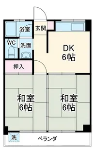 平安マンション【3階】の間取り