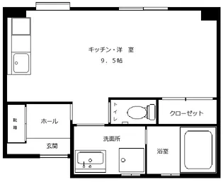 高橋マンション【1階】の間取り