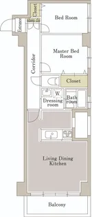 アーバンコート南烏山【3階】の間取り