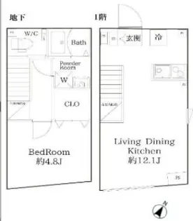 MAISON DE M【1階】の間取り