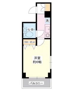 ローズマンションB-10番館【3階】の間取り