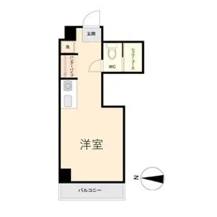 アソルティ東二番丁レジデンス【4階】の間取り