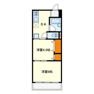 エクセレンス志村I【2階】の間取り