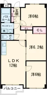 柏芳ビル壱号館【5階】の間取り