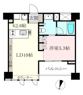 レクセル高田馬場【9階】の間取り