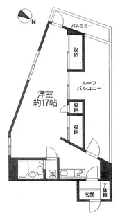 センチュリー六本木【5階】の間取り