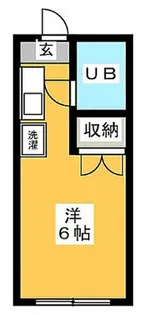 コーポ小川【2階】の間取り