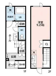フォレストコート宮関【1階】の間取り