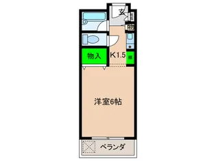 ワイエムハイツ北本【2階】の間取り