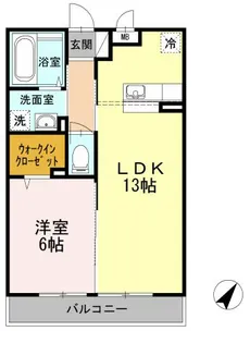 マグノリア湘南台【3階】の間取り