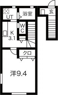 コンフォートグレイスA【2階】の間取り
