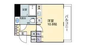 フレール仙台泉中央【6階】の間取り