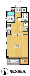ダイヤ25東原 A【4階】の間取り