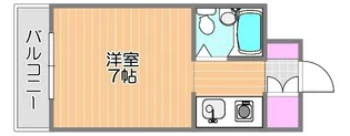 アルファ清心町【1階】の間取り
