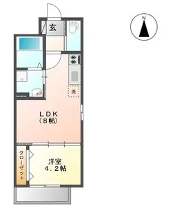 LOND【1階】の間取り