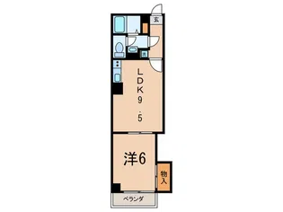 ハイツベルウッド【3階】の間取り