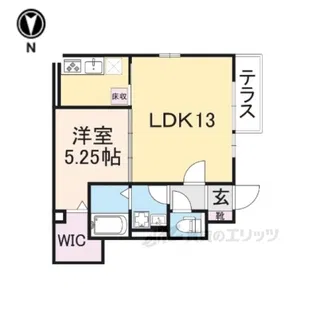 セレーノ2【1階】の間取り