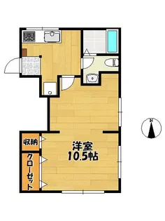 シェモアひばりヶ丘【1階】の間取り