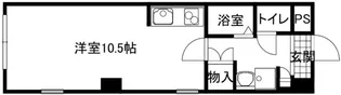 グランディール大宮【3階】の間取り