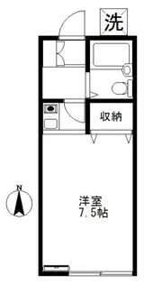 コーポ中5【1階】の間取り