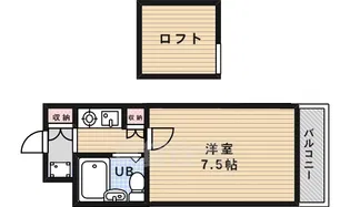 コートアケイシア【2階】の間取り