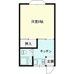 STハイツ中の橋【1階】の間取り