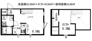 日野 洋風建築壱番館【2階】の間取り