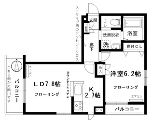 セレサ弘明寺403【4階】の間取り