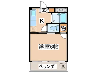 第1ハイツ小池【3階】の間取り