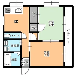 とすて夢【2階】の間取り